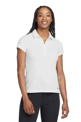 Nike Women's Dri-FIT Solid Icon Pique Modern Fit Polo