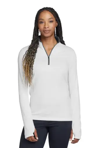 Nike Women's Dri-FIT Stretch 1/2-Zip Cover-Up