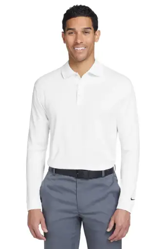 Nike Long Sleeve Dri-FIT Stretch Tech Polo